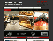 Tablet Screenshot of investmentsthatshoot.com